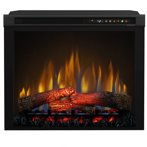 Semineu electric Lisabona Lilac cu focar electric 3D Dimplex Optiflame XHD28 si sunet