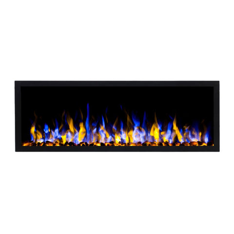 Focar electric liniar incorporabil 3D Aflamo Pride S153 Negru cu sunet