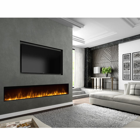 Focar electric liniar Ignite XL 60 Dimplex Optiflame MultiFire XD Negru cu sunet