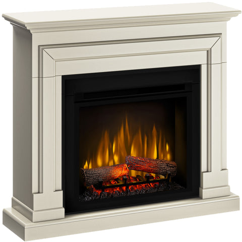 Semineu electric Barcelona antichizat SLIM LINE cu focar electric 3D Dimplex Optiflame XHD23 si sunet