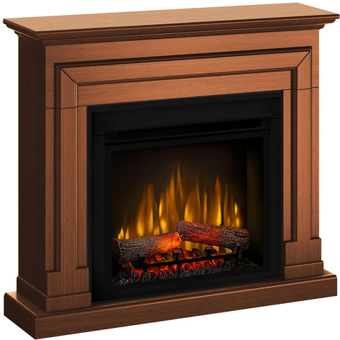 Semineu electric Barcelona cires SLIM LINE cu focar electric 3D Dimplex Optiflame XHD23 si sunet