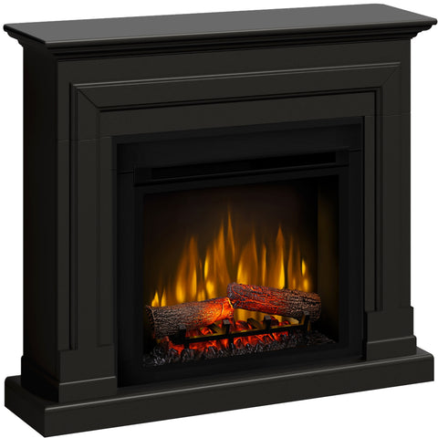 Semineu electric Barcelona negru SLIM LINE cu focar electric 3D Dimplex Optiflame XHD23 si sunet