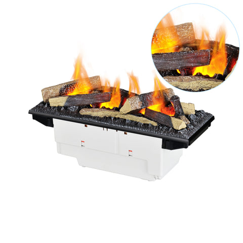 Semineu electric Lisabona Nuc cu focar electric 3D Dimplex Optiflame CH600H si sunet