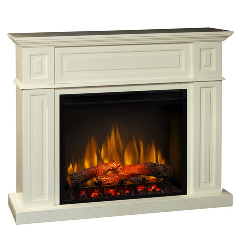 Semineu electric Torino Vanilie cu focar electric 3D Dimplex Optiflame XHD28 si sunet