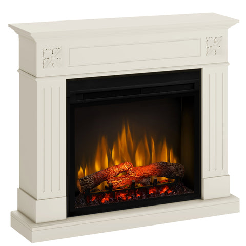 Semineu electric London Antichizat cu focar electric 3D Dimplex Optiflame XHD28 si sunet