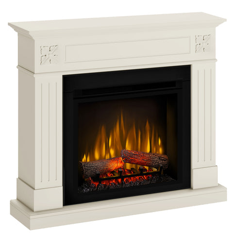 Semineu electric London Antichizat cu focar electric 3D Dimplex Optiflame XHD23 si sunet