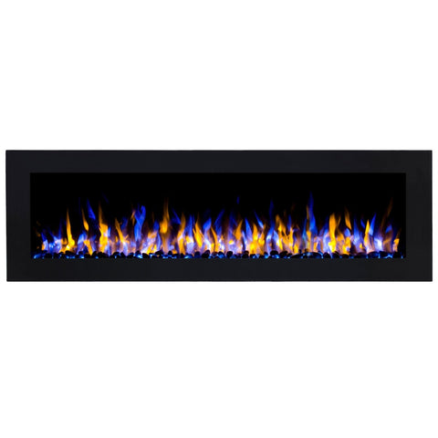Focar electric liniar incorporabil 3D Aflamo Pride B178 Negru cu sunet
