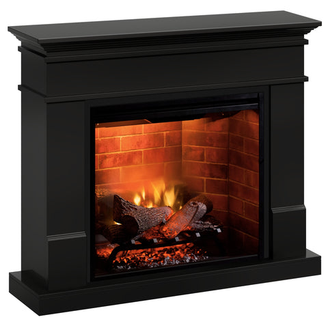 Semineu electric Lisabona Premium Negru - cu focar electric 3D Dimplex Revillusion 30" cu sunet