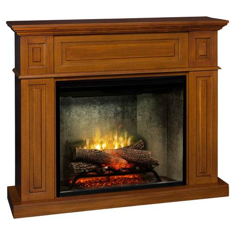 Semineu electric Torino Premium Cires cu focar electric 3D Dimplex Revillusion Concrete 30" si sunet