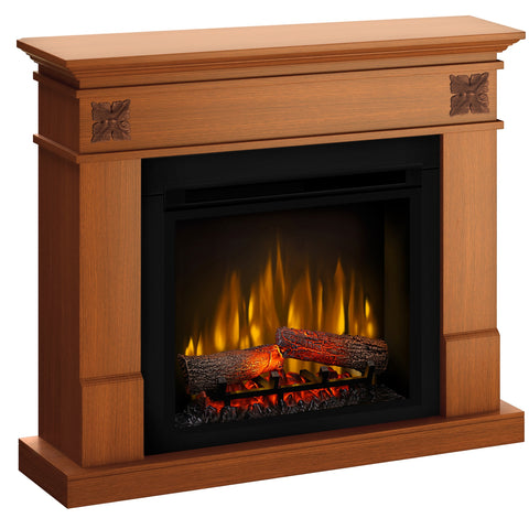 Semineu electric Lisabona Flower Cires cu focar electric 3D Dimplex Optiflame XHD23 si sunet