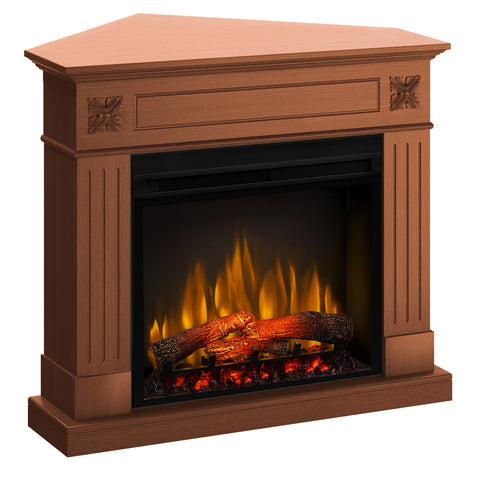 Semineu electric London Drept/Colt Cires cu focar electric 3D Dimplex Optiflame XHD28 si sunet