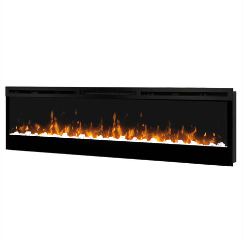 Focar electric liniar Prism 74 Dimplex Optiflame Negru cu sunet
