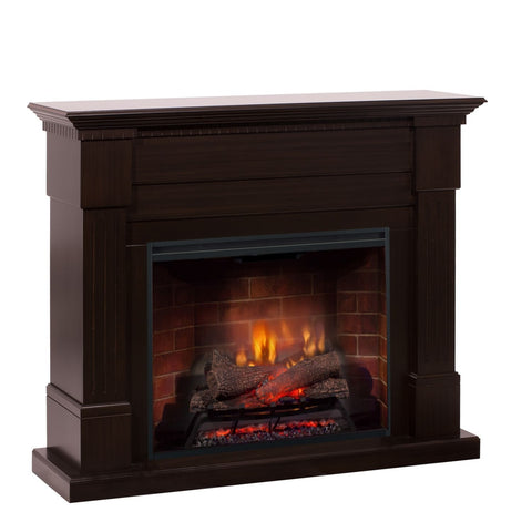 Semineu electric Essex Wenge cu focar electric 3D Dimplex Revillusion FDX-REV30 si sunet