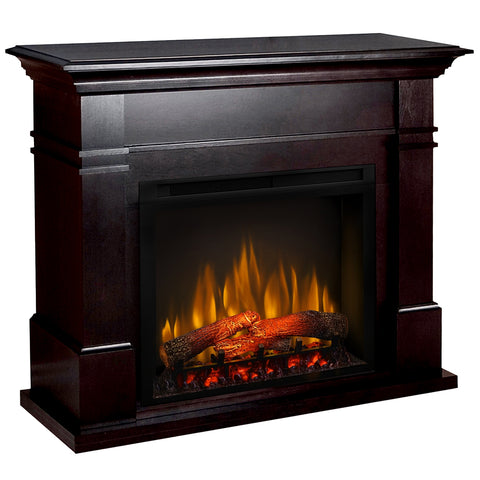 Semineu electric Kenton Espresso cu focar electric 3D Dimplex Optiflame XHD28 si sunet