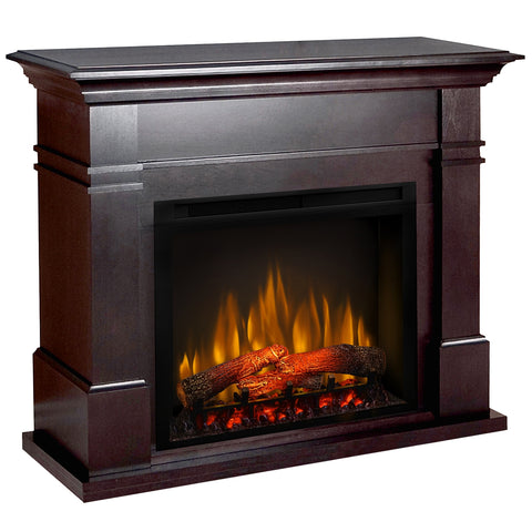 Semineu electric Kenton Mahon cu focar electric 3D Dimplex Optiflame XHD28 si sunet