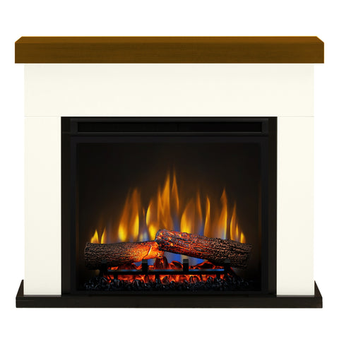 Semineu electric Dublin Vanilie si Cires cu focar electric 3D Dimplex Optiflame XHD23 si sunet