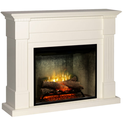 Semineu electric Essex Vanilie cu focar electric 3D Dimplex Revillusion Concrete 30" si sunet