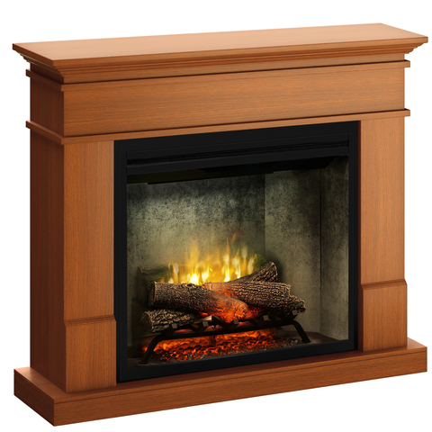 Semineu electric Lisabona Premium Cires - cu focar electric 3D Dimplex Revillusion Concrete 30" cu sunet