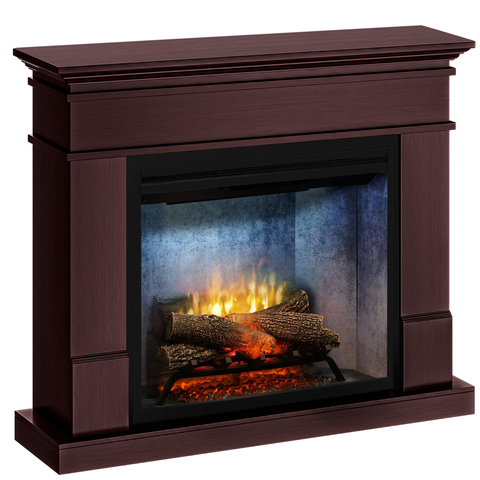 Semineu electric Lisabona Premium Mahon - cu focar electric 3D Dimplex Revillusion Concrete 30" cu sunet