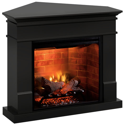 Semineu electric Lisabona Premium Negru Colt- cu focar electric 3D Dimplex Revillusion 30" cu sunet