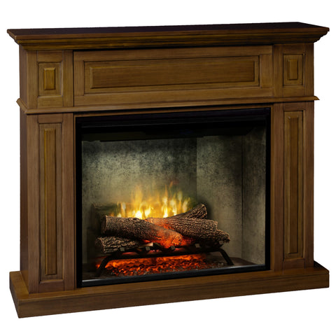 Semineu electric Torino Premium Nuc cu focar electric 3D Dimplex Revillusion Concrete 30" si sunet