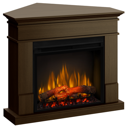 Semineu electric Lisabona Drept/Colt Nuc cu focar electric 3D Dimplex Optiflame XHD28 si sunet