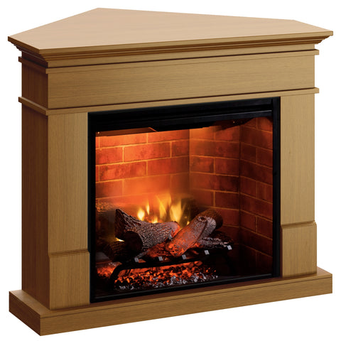Semineu electric Lisabona Premium Stejar Colt- cu focar electric 3D Dimplex Revillusion 30" cu sunet