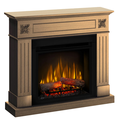 Semineu electric London Stejar cu focar electric 3D Dimplex Optiflame XHD23 si sunet