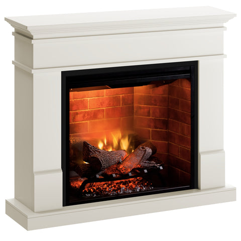 Semineu electric Lisabona Premium Vanilie - cu focar electric 3D Dimplex Revillusion 30" cu sunet