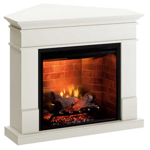 Semineu electric Lisabona Premium Vanilla Colt- cu focar electric 3D Dimplex Revillusion 30" cu sunet