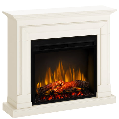 Semineu electric Barcelona Vanilie cu focar electric 3D Dimplex Optiflame XHD28 si sunet