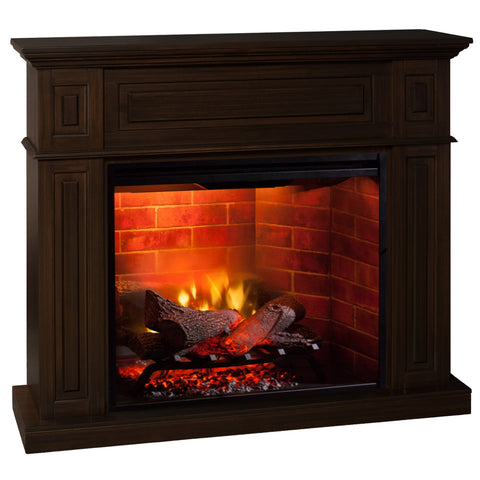 Semineu electric Torino Premium Wenge cu focar electric 3D Dimplex Revillusion 30" si sunet
