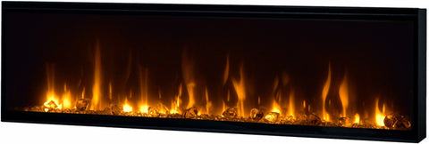 Semineu electric liniar 3D incorporabil DIMPLEX Ignite XL 50  Optiflame MultiFire XD Negru cu sunet