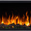 Semineu electric liniar 3D incorporabil AFLAMO Pride S153 Negru cu sunet