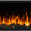 Semineu electric liniar 3D incorporabil AFLAMO Pride S153 Negru cu sunet