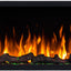 Semineu electric liniar 3D incorporabil AFLAMO Pride S127 Negru cu sunet