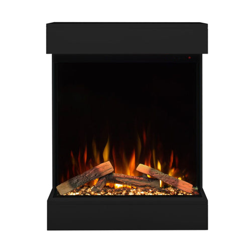 Semineu electric 3D AFLAMO Dame Negru cu sunet