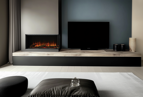 Semineu electric liniar 3D incorporabil DIMPLEX IGNITE 40 ULTRA, sunet incorporat, Smart APP + telecomanda