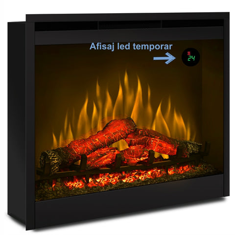 Focar electric 3D incorporabil Dimplex Optiflame FDX-2624L cu sunet