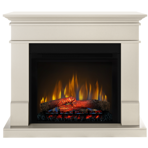 Semineu electric DIMPLEX Lisabona Antichizat cu focar electric 3D Optiflame XHD28 si sunet
