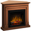 Semineu electric DIMPLEX Barcelona cires colt SLIM LINE cu focar electric 3D Optiflame XHD23 si sunet