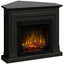 Semineu electric DIMPLEX Barcelona negru SLIM LINE cu focar electric 3D Optiflame XHD23 si sunet