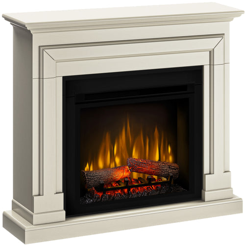 Semineu electric Barcelona antichizat SLIM LINE cu focar electric 3D Dimplex Optiflame XHD23 si sunet