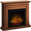 Semineu electric DIMPLEX Barcelona cires SLIM LINE cu focar electric 3D Optiflame XHD23 si sunet