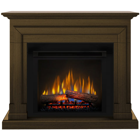Semineu electric DIMPLEX Barcelona nuc SLIM LINE cu focar electric 3D Optiflame XHD23 si sunet