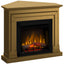 Semineu electric DIMPLEX Barcelona stejar colt SLIM LINE cu focar electric 3D Optiflame XHD23 si sunet