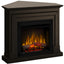 Semineu electric DIMPLEX Barcelona wenge colt SLIM LINE cu focar electric 3D Optiflame XHD23 si sunet