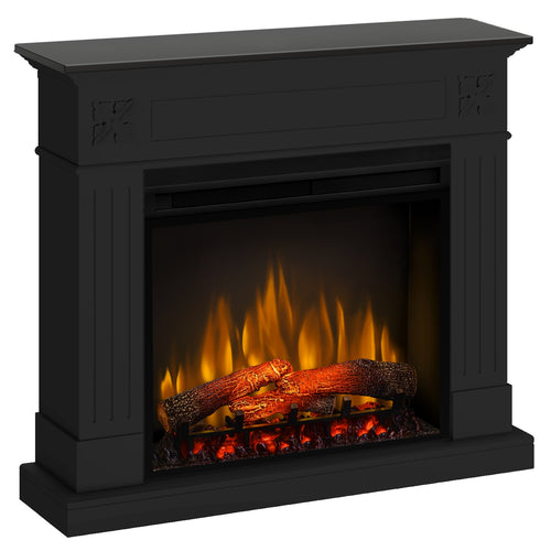 Semineu electric DIMPLEX London Negru cu focar electric 3D Optiflame XHD28 si sunet