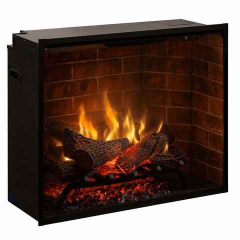 Semineu electric DIMPLEX Alabaster Ash Grey cu focar electric 3D Revillusion 30 si sunet