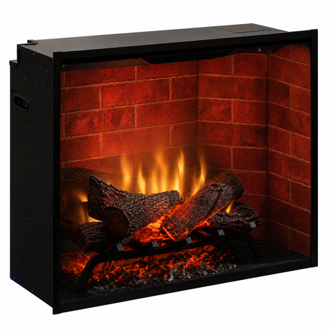 Semineu electric DIMPLEX Alabaster Ash Grey cu focar electric 3D Revillusion 30 si sunet